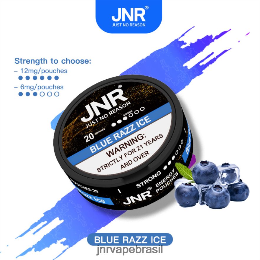 JNR VAPE FLAVOURS | bolsas de energia jnr gelo azul 6F8NL8104