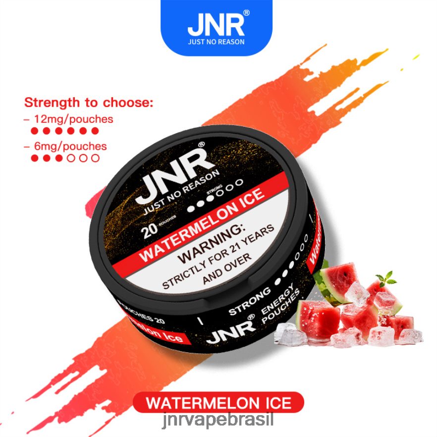 JNR VAPE | bolsas de energia jnr gelo de melancia 6F8NL897