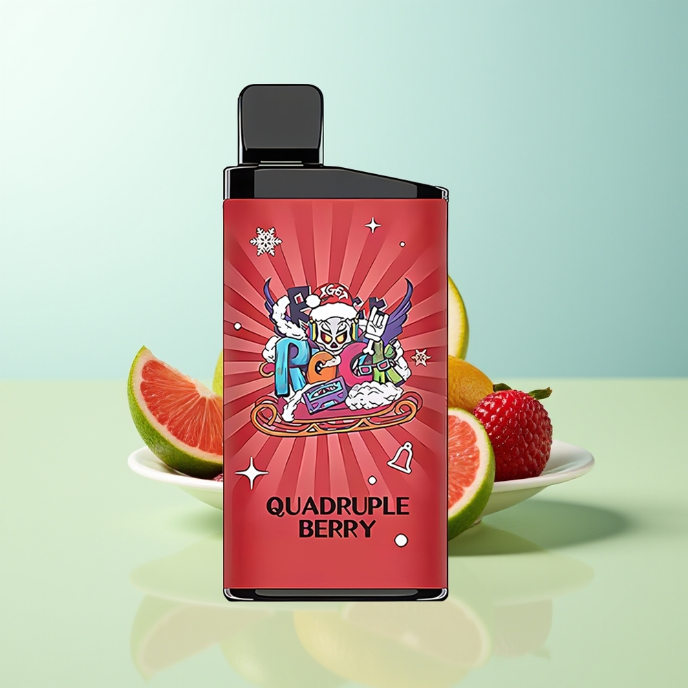 IGET Bar 3500 Puffs 1400 mAh Frutas Vermelhas Quádruplas
