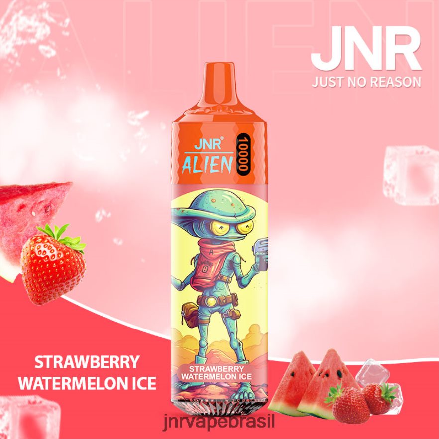 JNR VAPE NICOTINE CONTENT | alienígena jnr gelo de melancia de morango 6F8NL8156