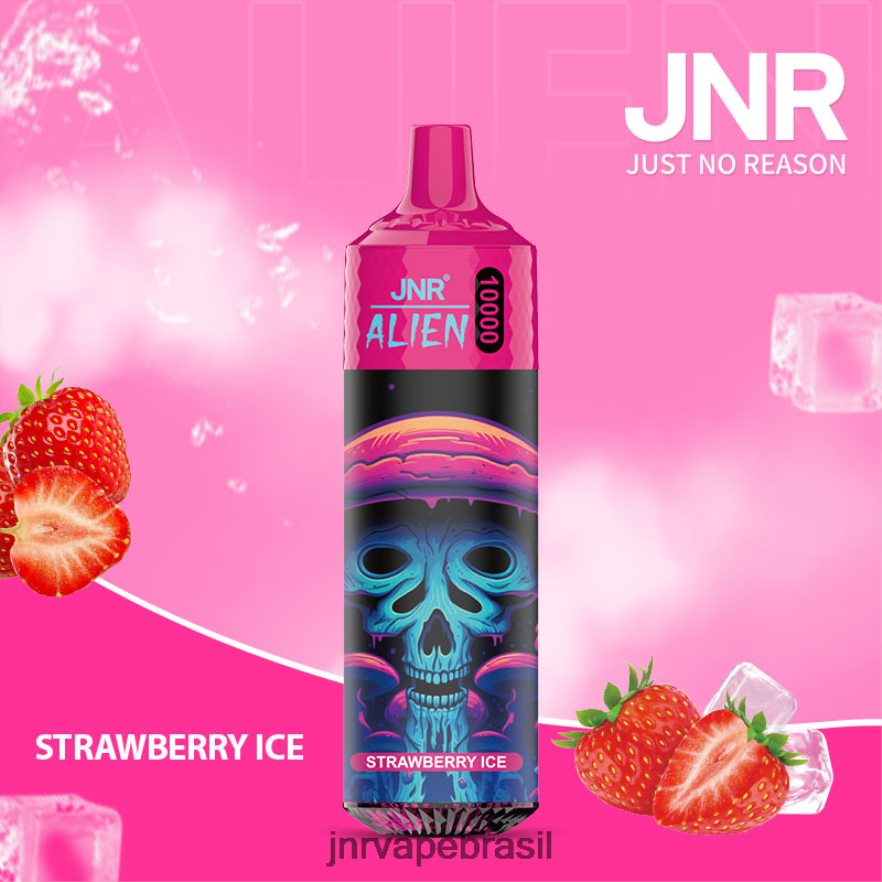 JNR VAPE NICOTINE CONTENT | alienígena jnr gelo de morango 6F8NL8146