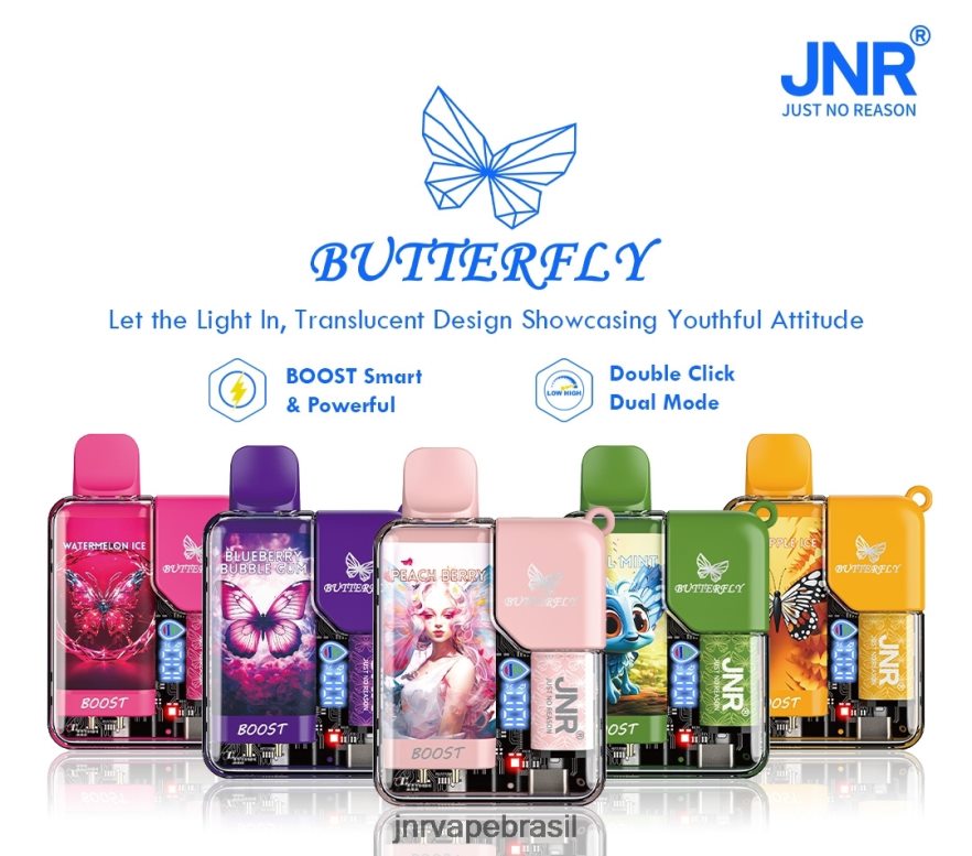 JNR VAPE NICOTINE CONTENT | borboleta jnr baga de pêssego 6F8NL866