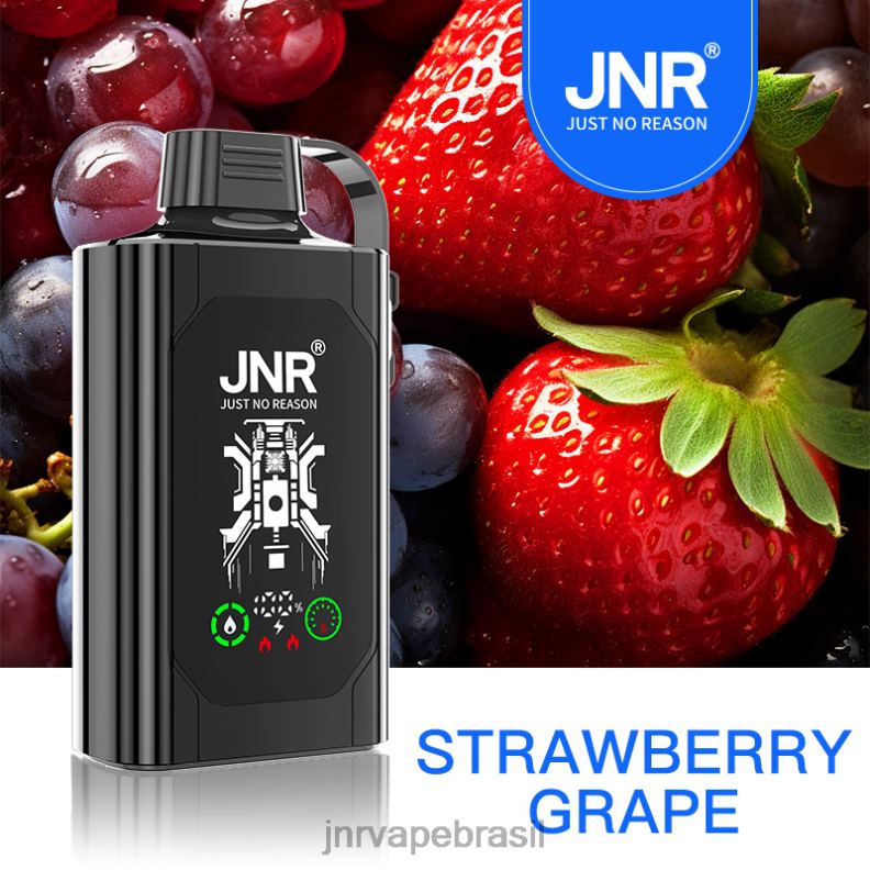 6246P79 JNR SHISHA caixa uva morango | JNR VAPE NICOTINE CONTENT