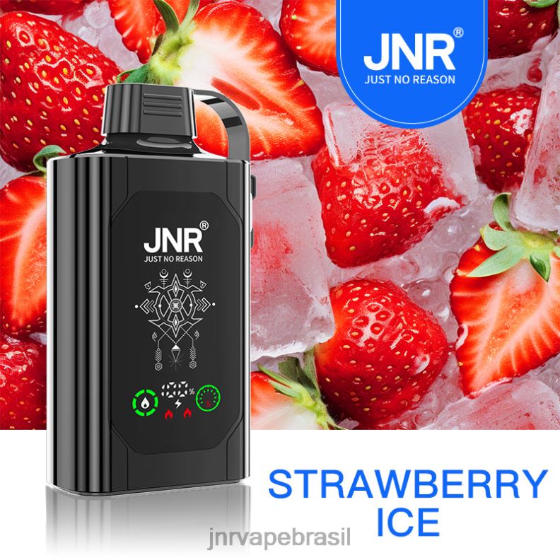 6246P80 JNR SHISHA caixa gelo de morango | JNR VAPE SHOP