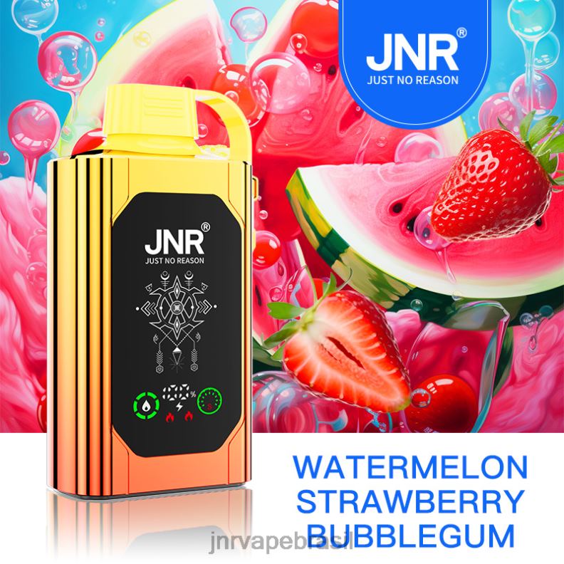 6246P86 JNR SHISHA caixa chiclete de melancia e morango | JNR VAPES WEBSITE