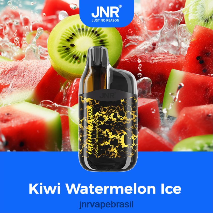 JNR VAPE BRASIL | caixa infinita jnr gelo de melancia de kiwi 6F8NL883