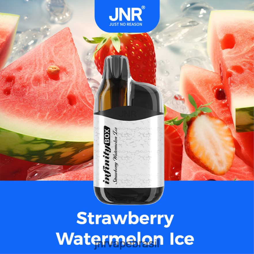 JNR VAPE BRASIL | caixa infinita jnr gelo de melancia de morango 6F8NL893