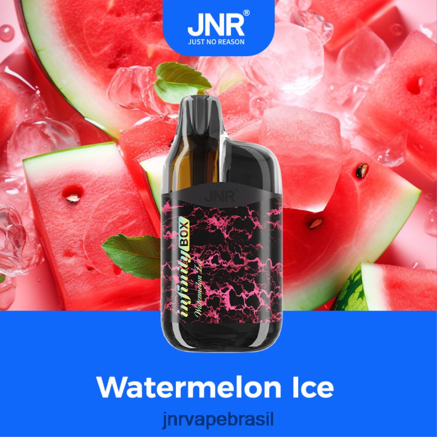 JNR VAPE NICOTINE CONTENT | caixa infinita jnr gelo de melancia 6F8NL896