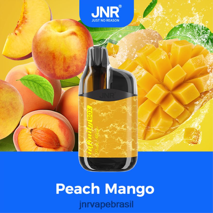 JNR VAPE NICOTINE | caixa infinita jnr manga pêssego 6F8NL888
