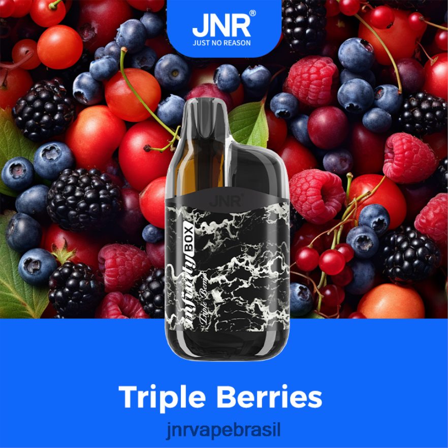 JNR VAPE PODS | caixa infinita jnr bagas triplas 6F8NL895