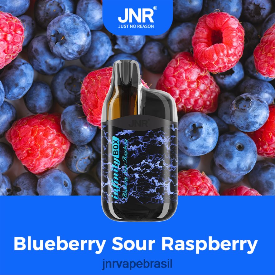 JNR VAPE SHOP | caixa infinita jnr framboesa azeda de mirtilo 6F8NL881