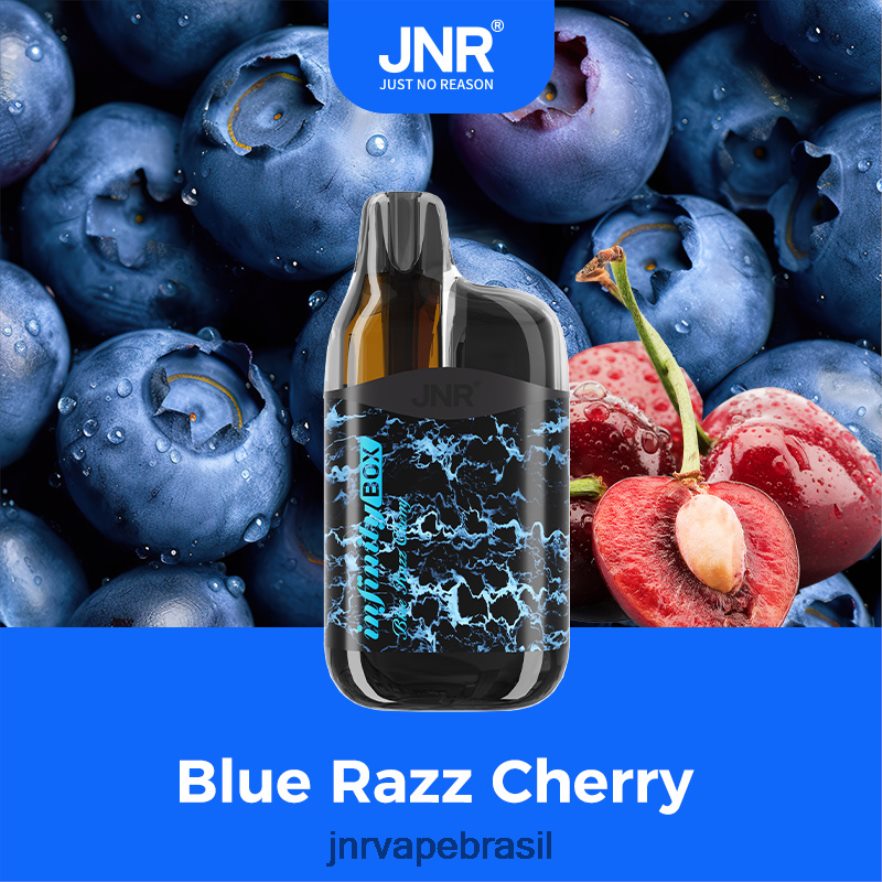 JNR VAPE | caixa infinita jnr cereja razz azul 6F8NL877