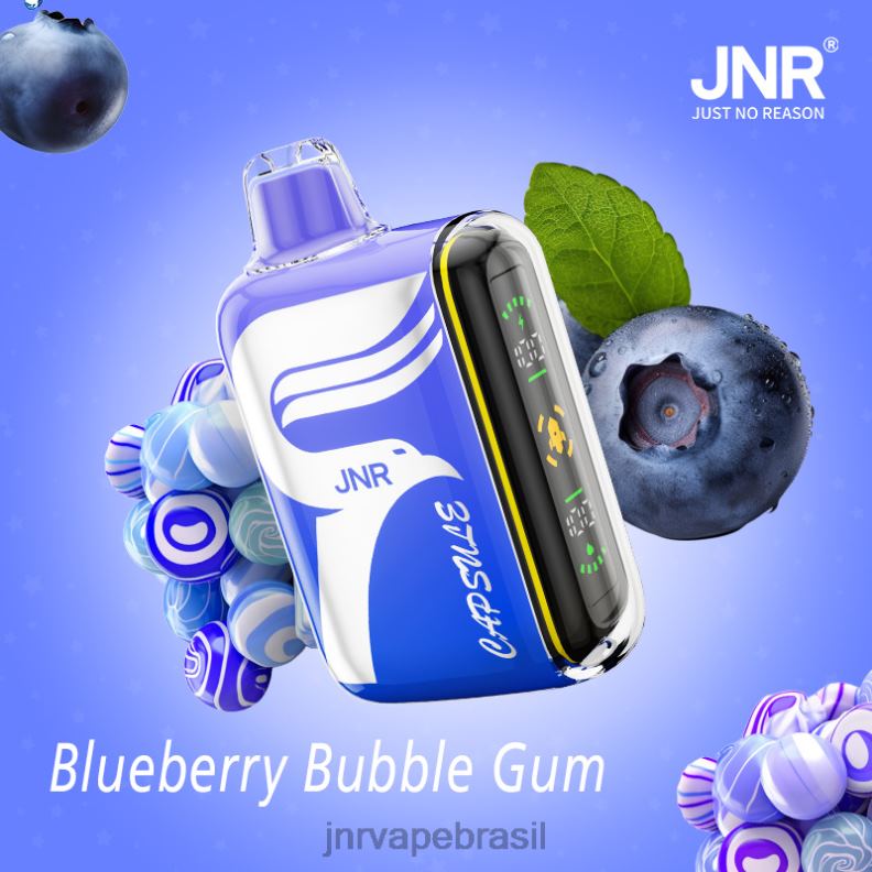 6246P58 JNR cápsula chiclete de mirtilo | JNR VAPE PODS