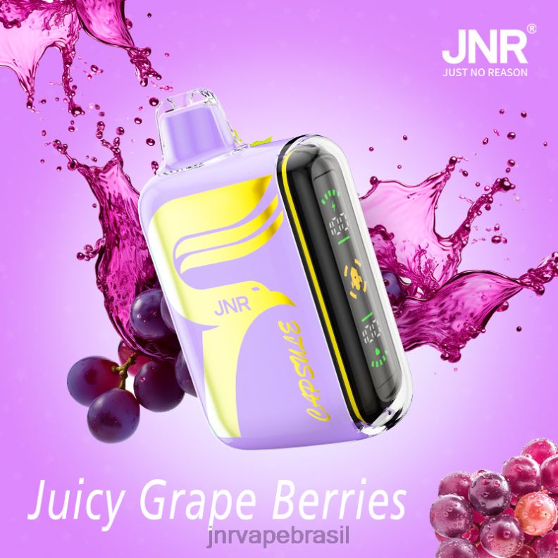 6246P63 JNR cápsula bagas de uva suculentas | JNR VAPE BRASÍLIA