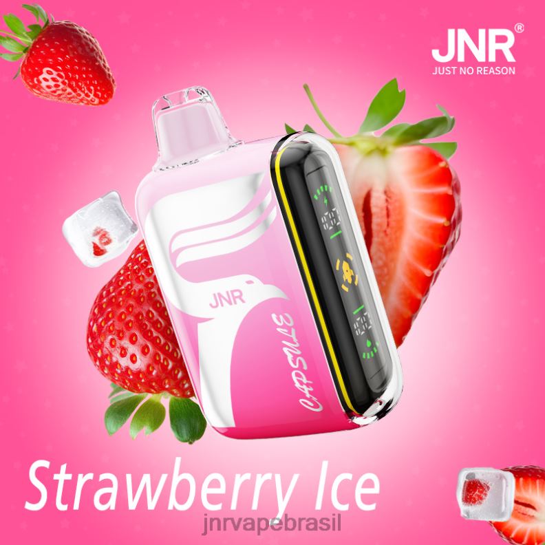 6246P67 JNR cápsula gelo de morango | JNR VAPE FLAVOURS