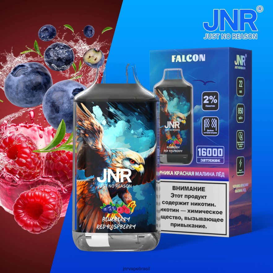 JNR VAPE PODS | falcão jnr gelo de romã de mirtilo sem frutas 6F8NL8215