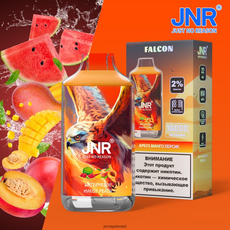 JNR VAPE SHOP | falcão jnr melancia manga pêssego sem frutas 6F8NL8231