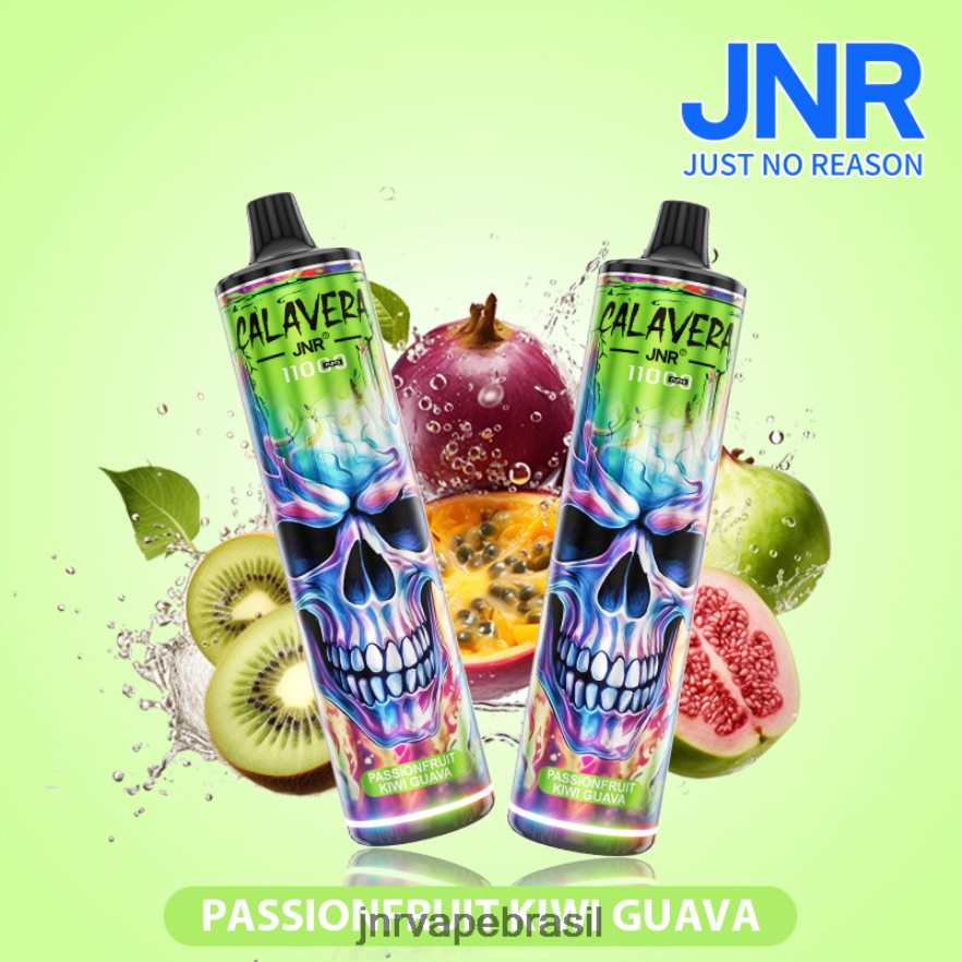 JNR VAPE NICOTINE | jnr calavera maracujá kiwi goiaba 6F8NL8298