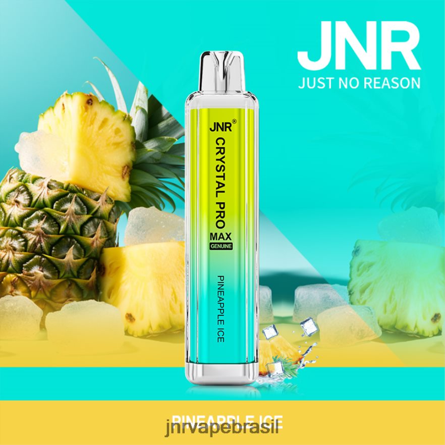 JNR VAPE NICOTINE CONTENT | jnr cristal promax gelo de abacaxi 6F8NL8326