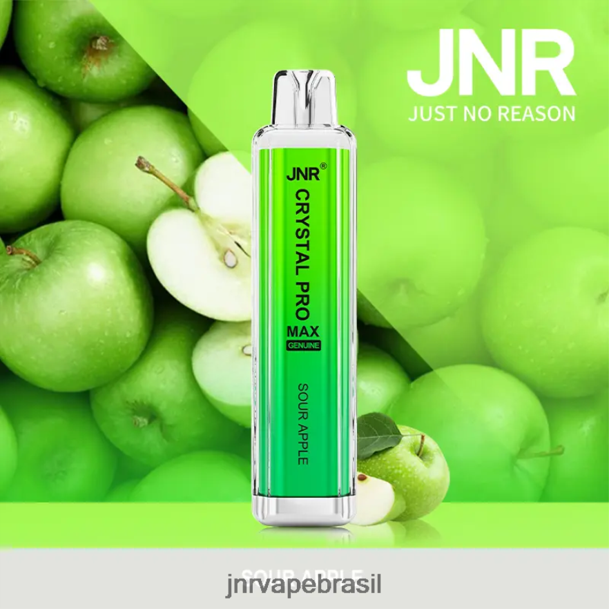 JNR VAPE NICOTINE | jnr cristal promax maçã ácida 6F8NL8318