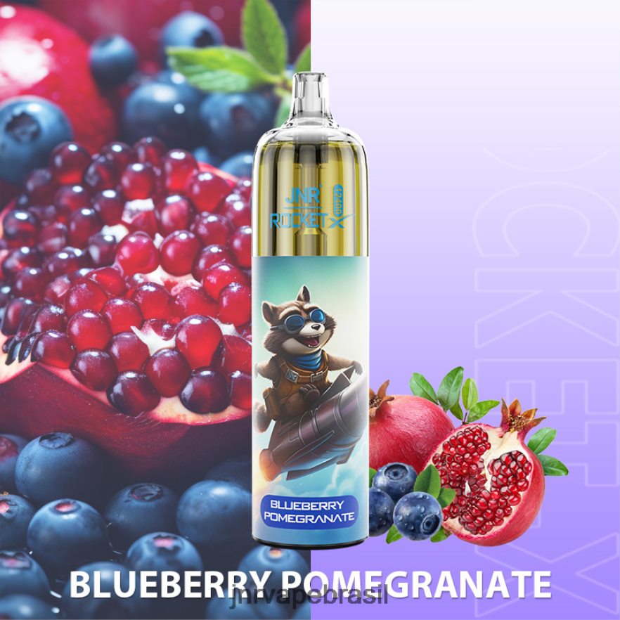 JNR VAPE NICOTINE CONTENT | jnr foguete-x romã de mirtilo 6F8NL8116