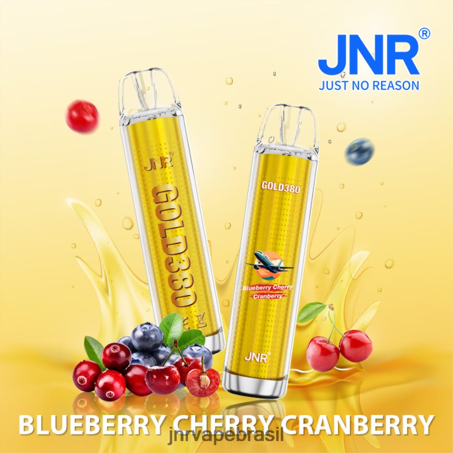 JNR VAPE BRASIL | jnr gold380 mirtilo cereja cranberry 6F8NL843