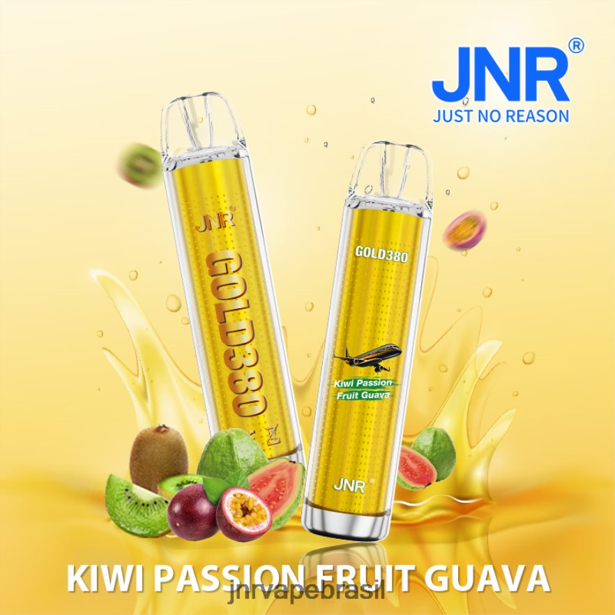 JNR VAPE NICOTINE | jnr gold380 kiwi maracujá goiaba 6F8NL848