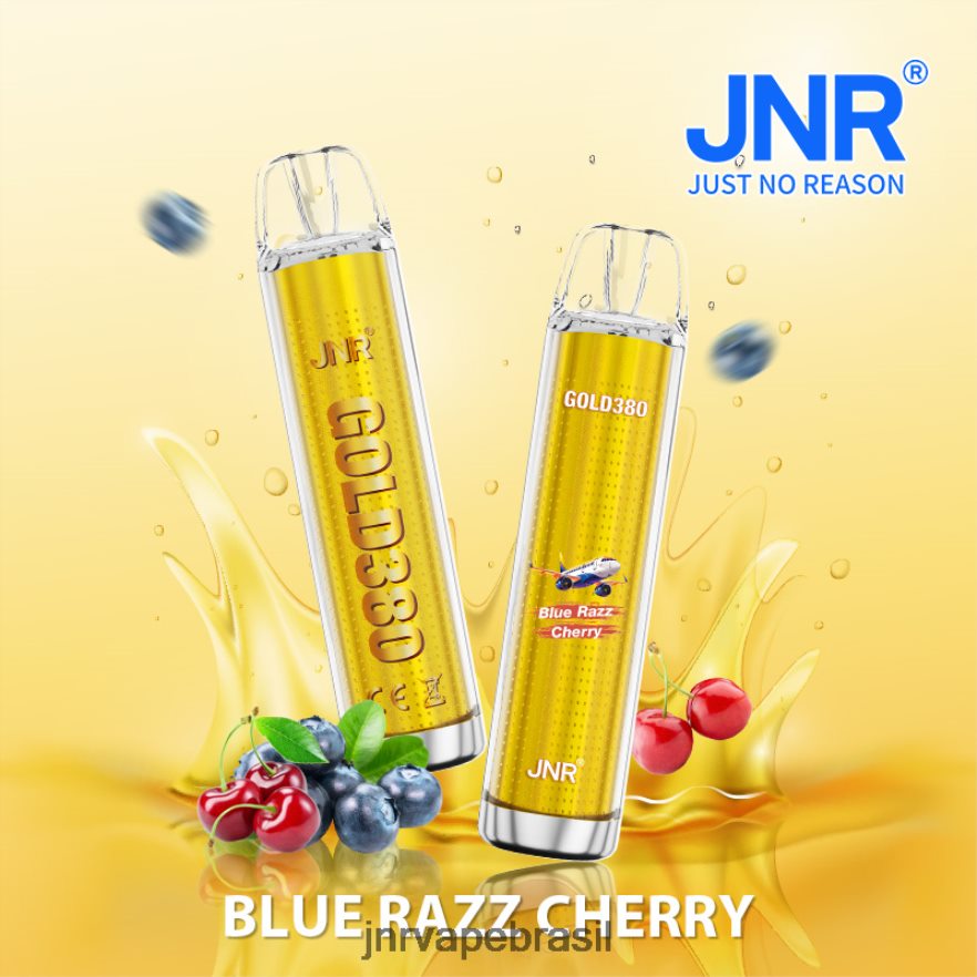 JNR VAPE REVIEW | jnr gold380 cereja razz azul 6F8NL850