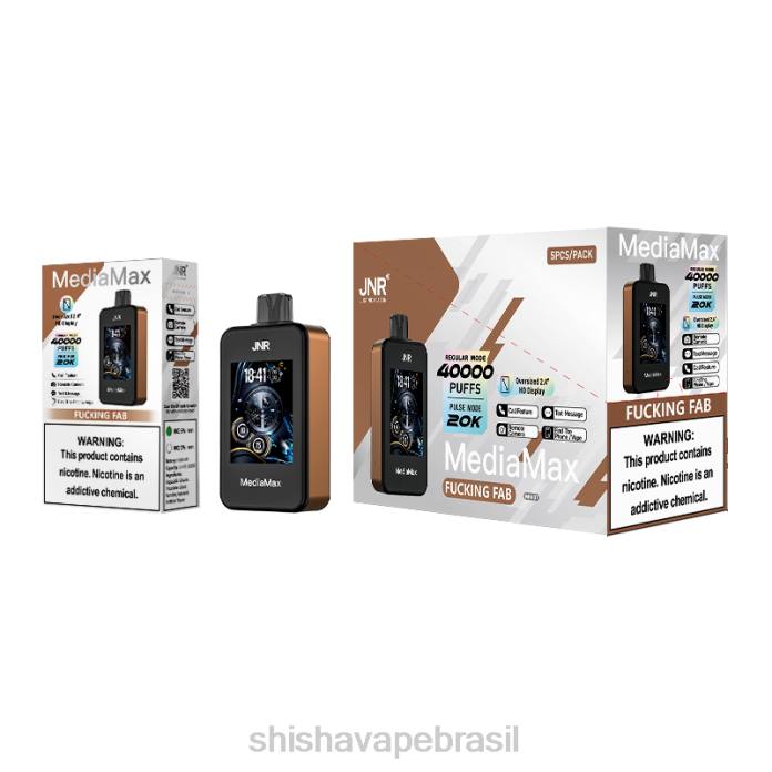 JNR MediaMax 40k sopro fabuloso 00Z413 | JNR VAPE BRASIL