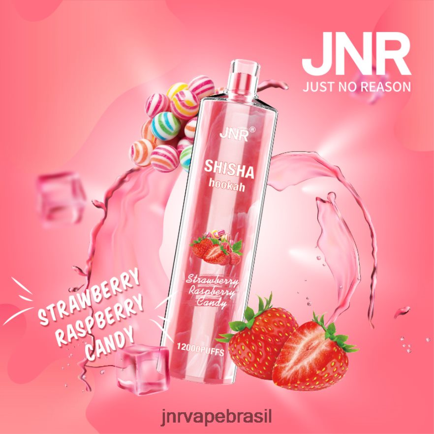 JNR VAPE NICOTINE | jnr shisha doce de morango e framboesa 6F8NL8178
