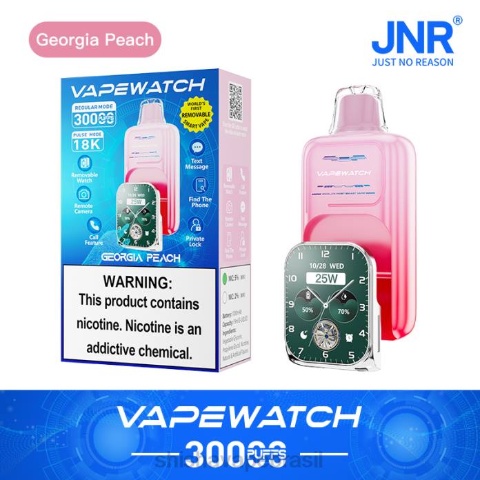 JNR relógio vaporizador Geórgia pêssego 00Z43 | JNR VAPE BRASIL