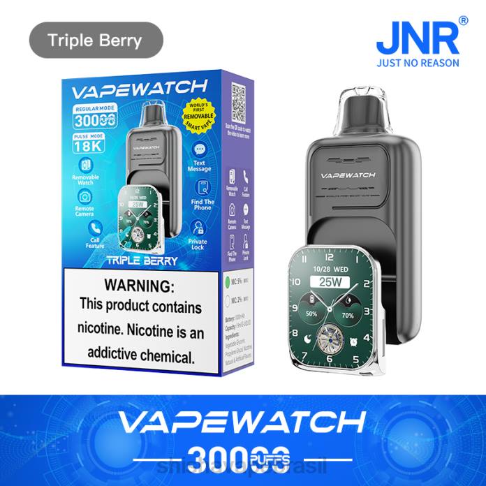 JNR relógio vaporizador baga tripla 00Z46 | JNR VAPE PODS