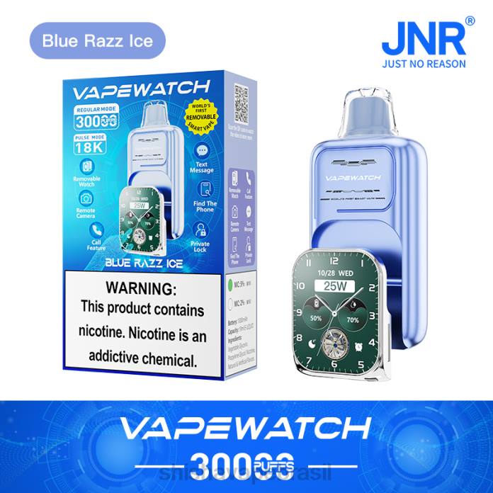 JNR relógio vaporizador gelo azul 00Z411 | JNR VAPE SHOP