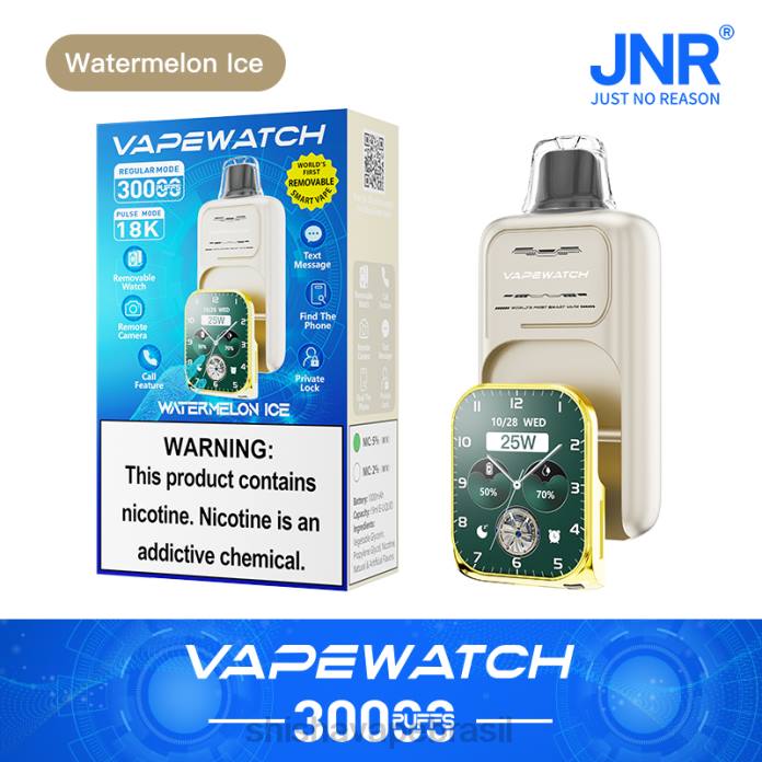 JNR relógio vaporizador gelo de melancia 00Z49 | JNR VAPE NICOTINE