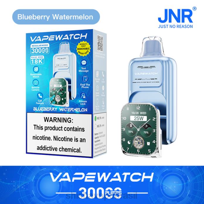JNR relógio vaporizador melancia de mirtilo 00Z44 | JNR VAPE BRASÍLIA