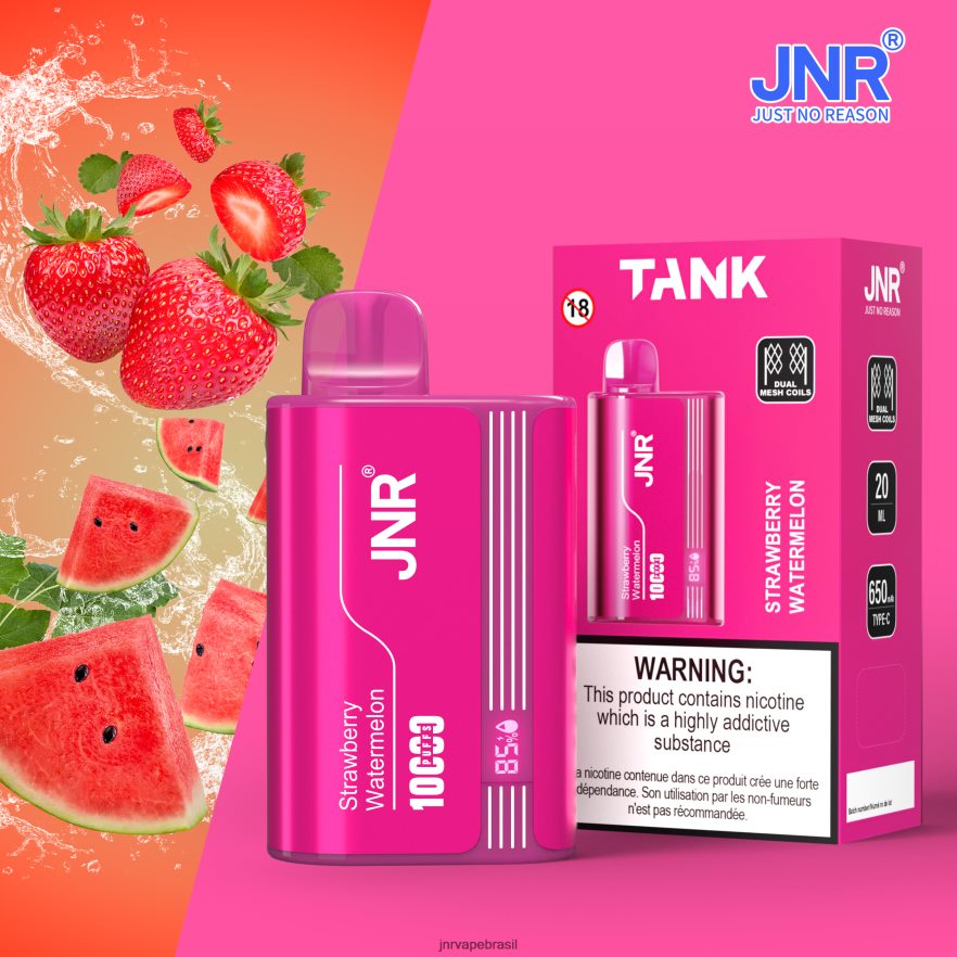 JNR VAPE NICOTINE CONTENT | tanque jnr melancia morango 6F8NL826